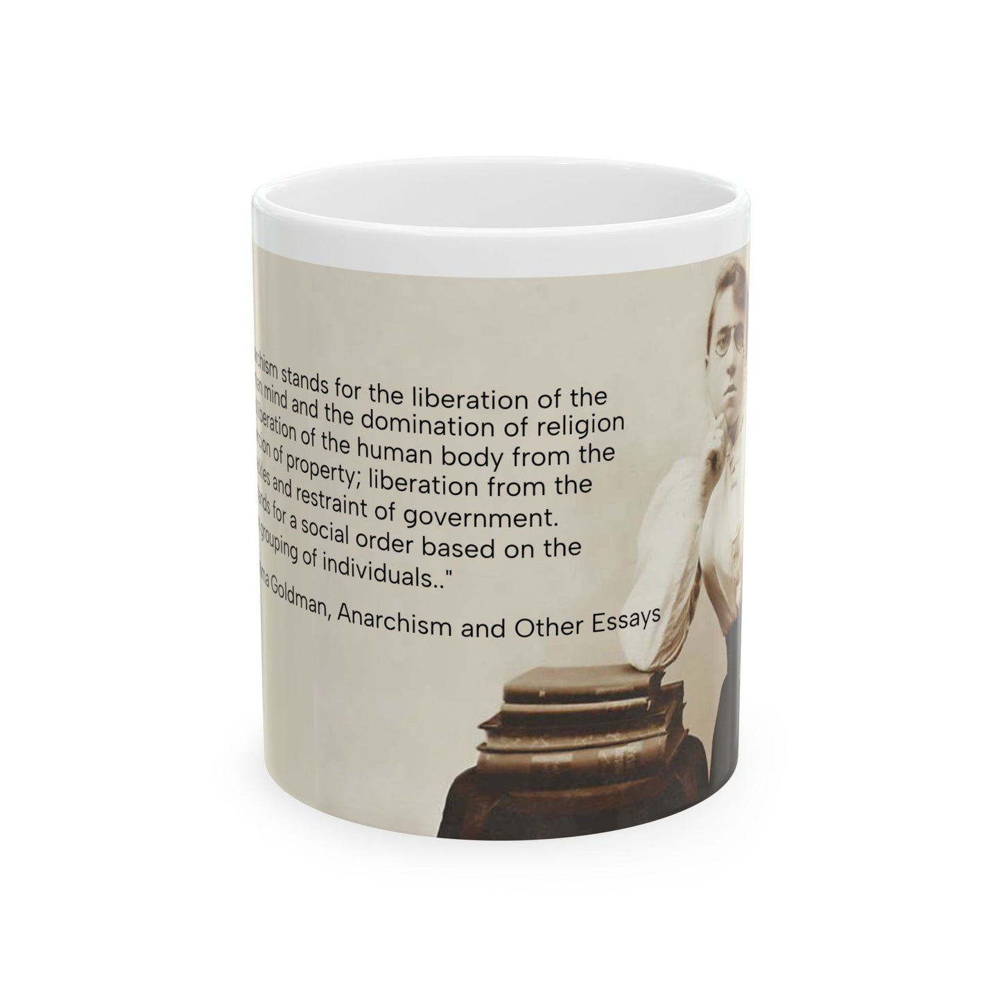 EMMA GOLDMAN Ceramic Mug, (11oz, 15oz)