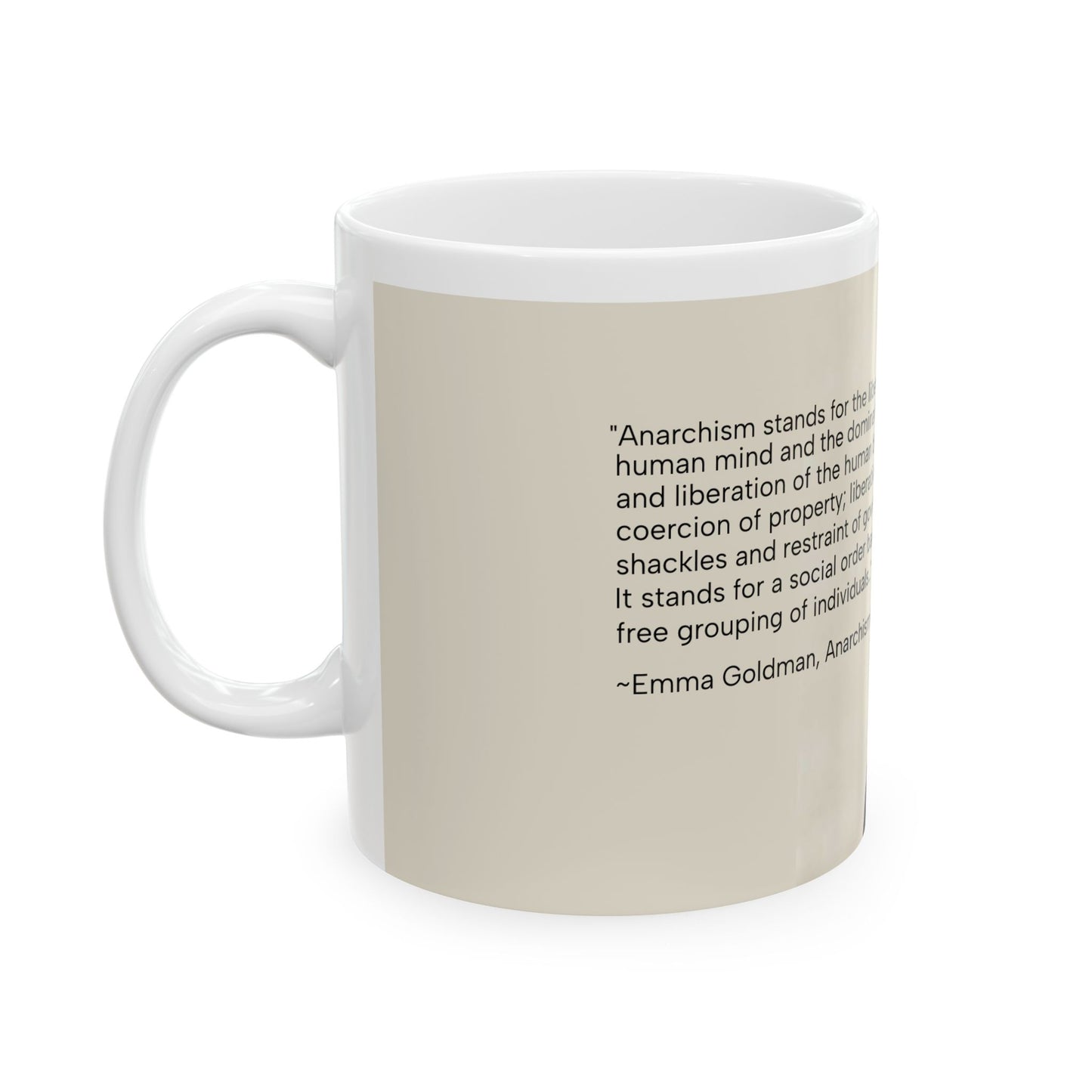 EMMA GOLDMAN Ceramic Mug, (11oz, 15oz)