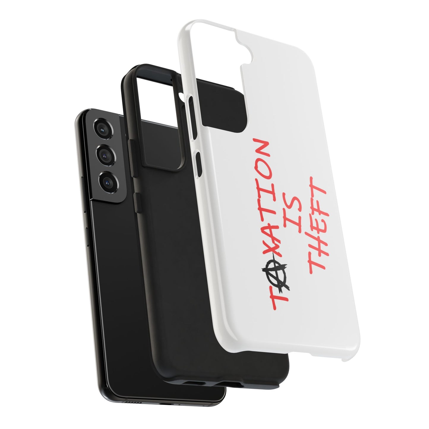 TAXATION IS THEFT Hard Phone Cases