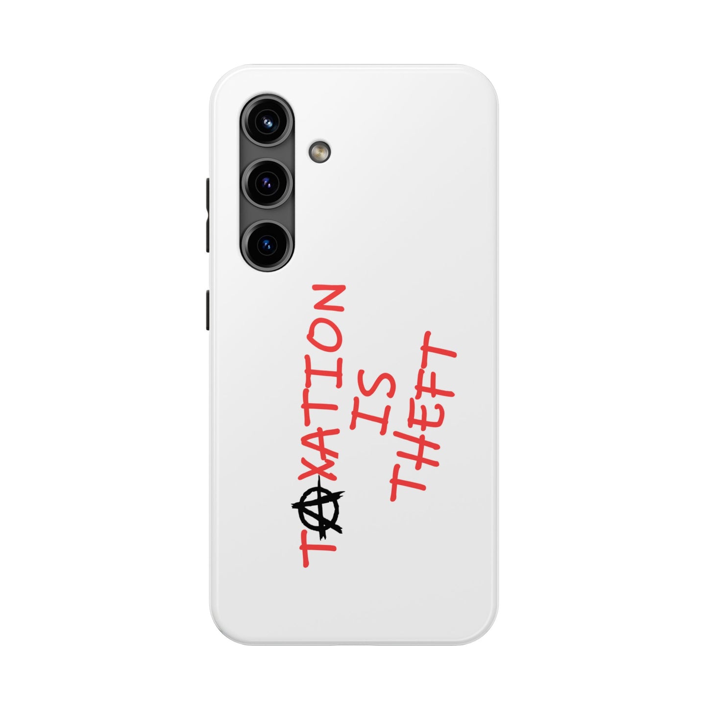 TAXATION IS THEFT Hard Phone Cases