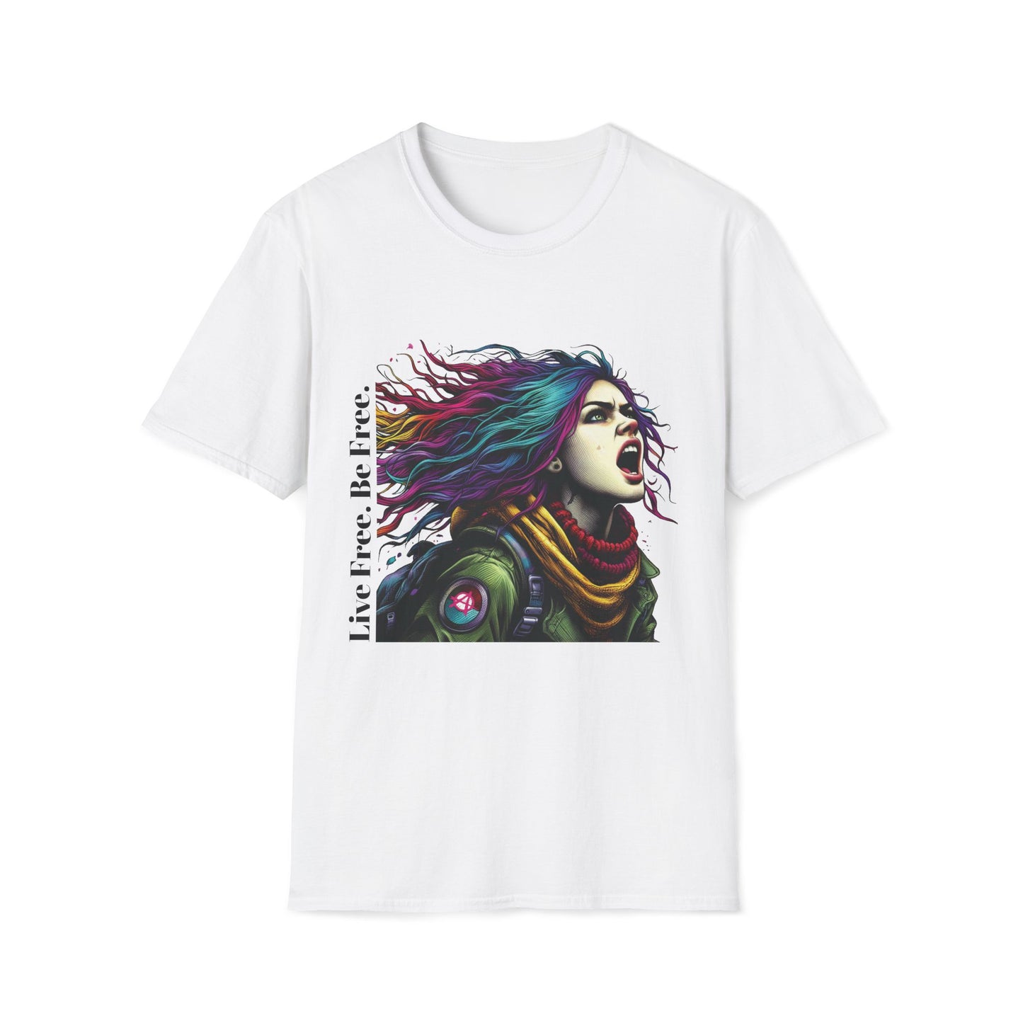 LIVE FREE BE FREE Unisex Softstyle T-Shirt