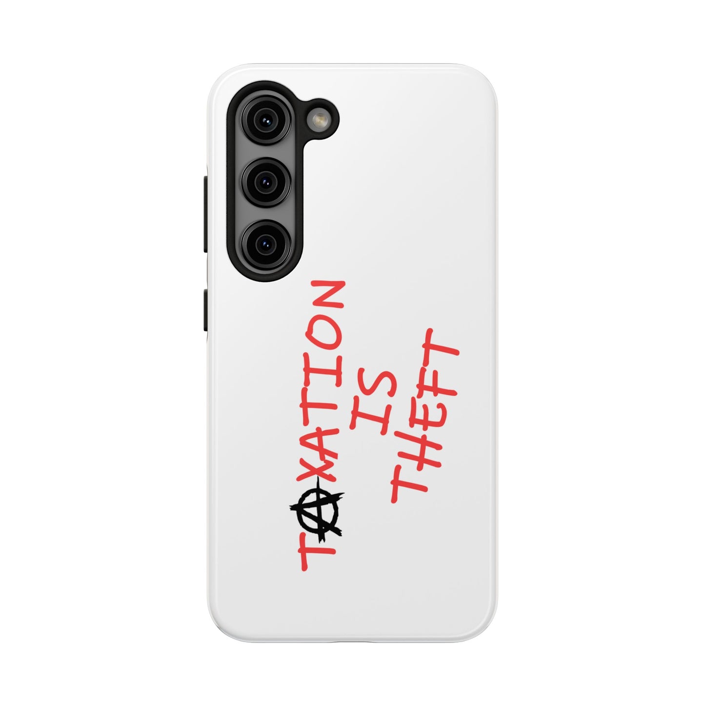 TAXATION IS THEFT Hard Phone Cases