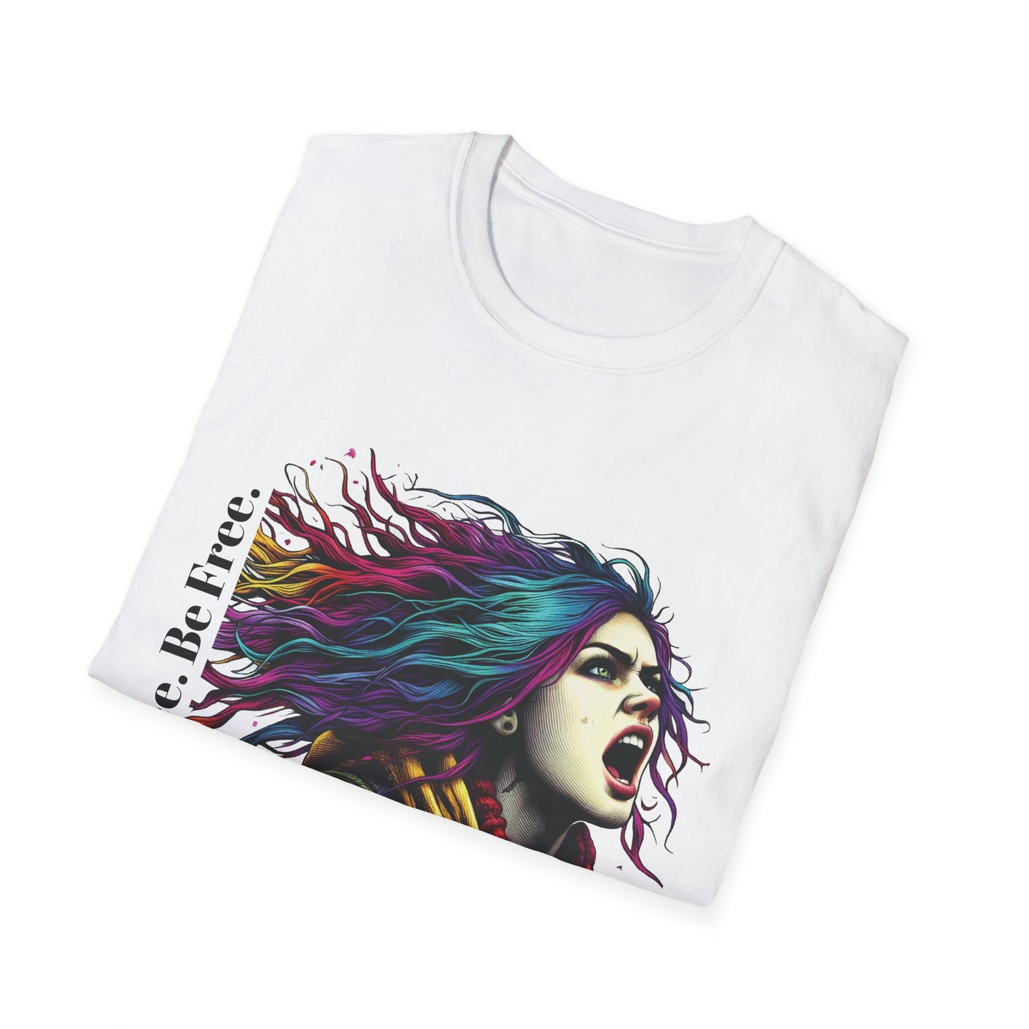 LIVE FREE BE FREE Unisex Softstyle T-Shirt