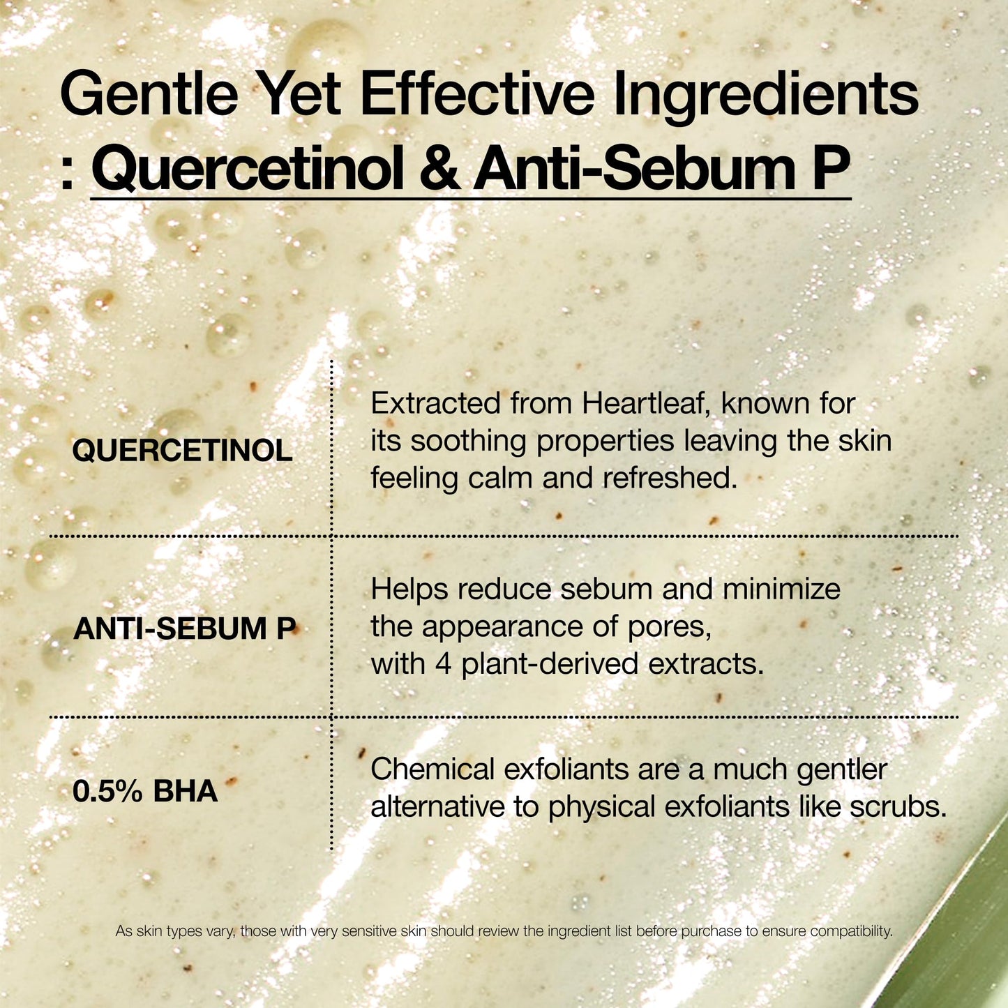 Anua Heartleaf Quercetinol Pore Deep Cleansing Foam (Korean Skincare)