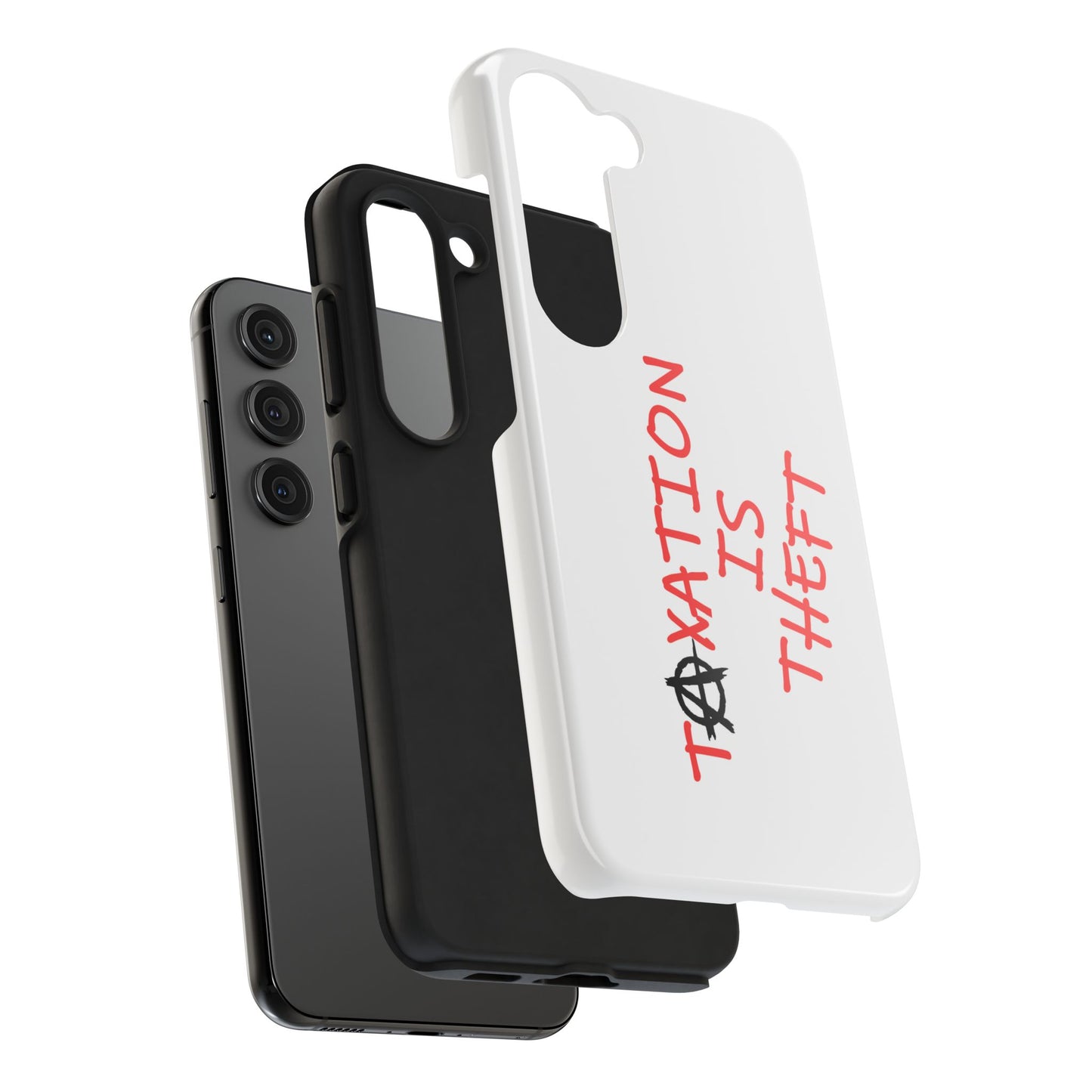 TAXATION IS THEFT Hard Phone Cases