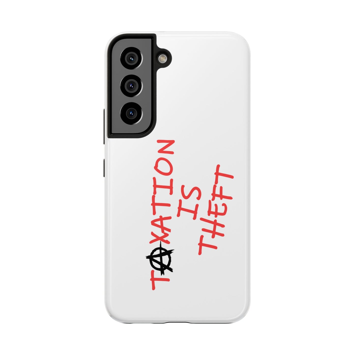 TAXATION IS THEFT Hard Phone Cases